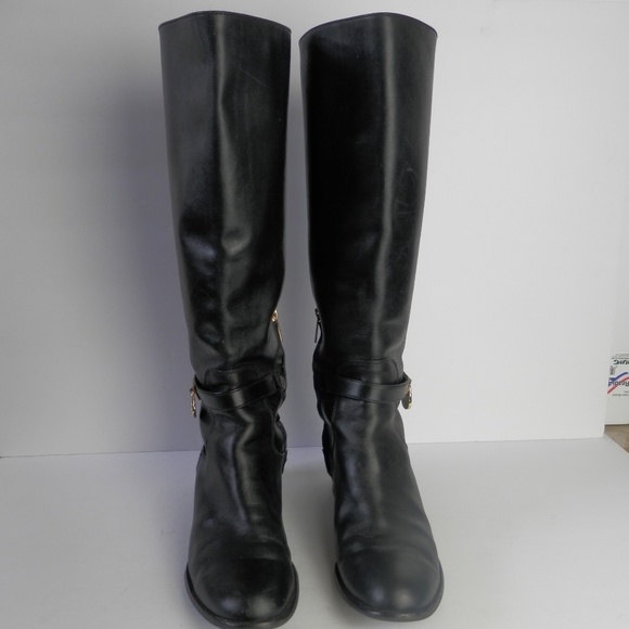 Michael Michael Kors Hamilton Tall Charm Boots - Picture 3 of 8